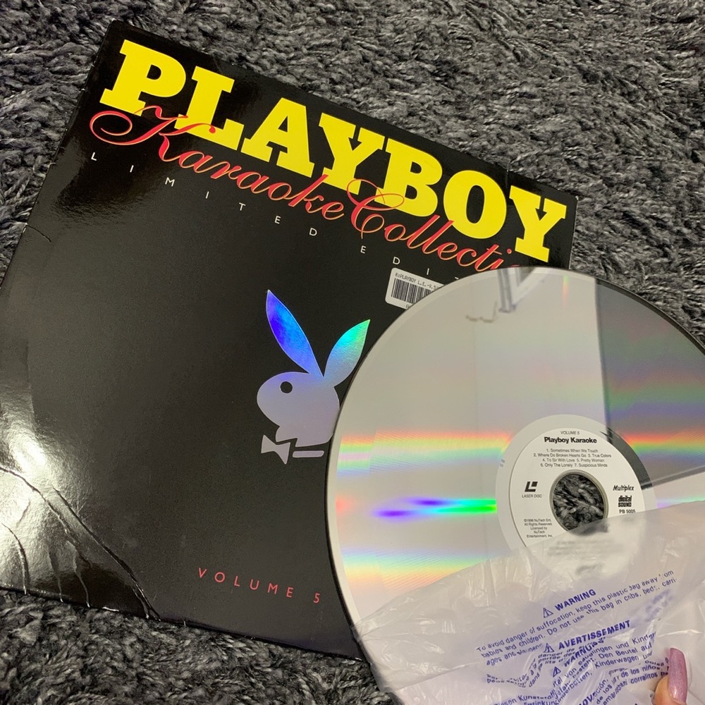 Vintage playboy karaoke record album